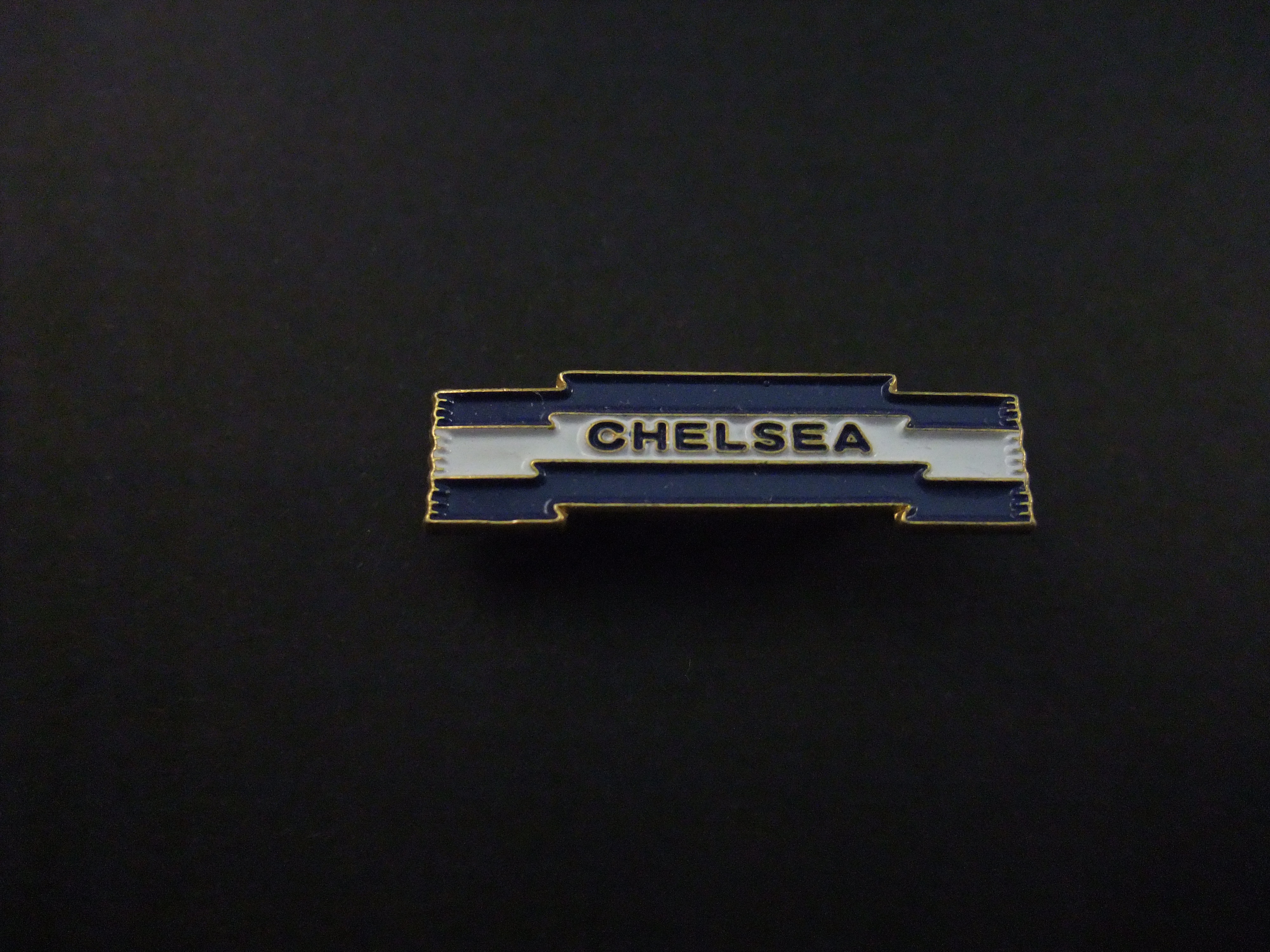 Chelsea Engelse voetbalclub spelend in de Premier league logo in de clubkleuren